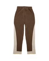 Joggers Brown Ribbed Panel-Meet Up Paris