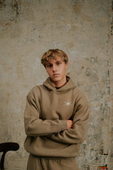 Sweat-shirt à capuche MUP Camel