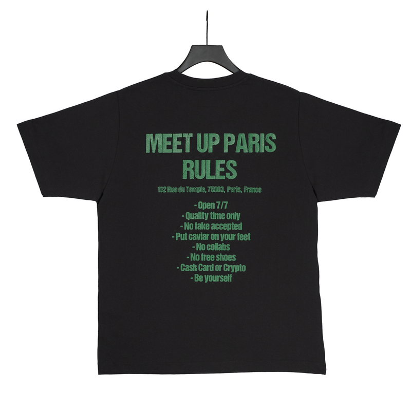 Tee-Shirt Meetup Rules-Meet Up Paris