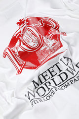 Tee-Shirt Planet Blanc