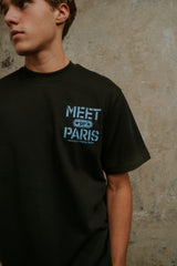 Tee-Shirt Soldier Noir Bleu