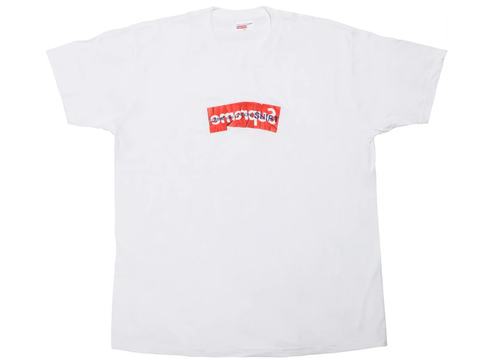Box logo supreme sales comme des garcons