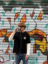 Longsleeve MUP Noir Ecru