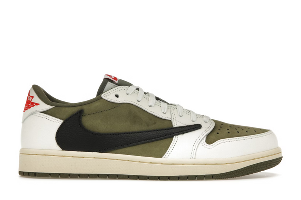 Jordan 1 Retro Low OG SP Travis Scott Medium Olive-Meet Up Paris