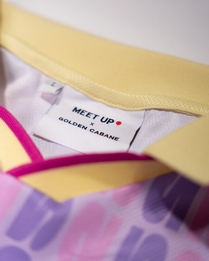 Maillot Meetup Paris x Golden Cabane Violet-Meet Up Paris