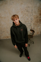 Sweat-shirt à capuche MUP Noir