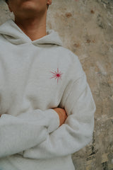 Sweat-shirt à capuche MUP Oatmeal