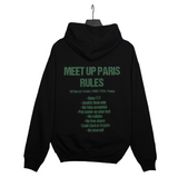 Sweat-shirt à capuche Meetup Rules-Meet Up Paris