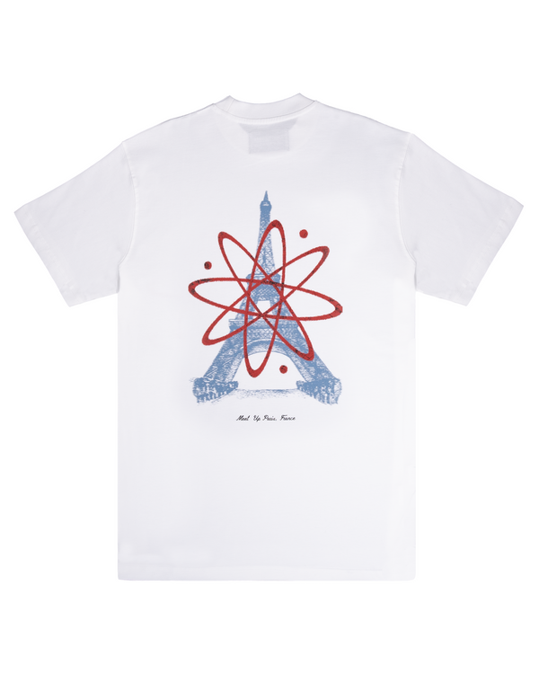 Tee-Shirt Eiffel Tower Blanc