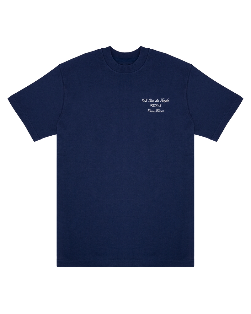 Tee-Shirt Eiffel Tower Navy