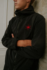 Veste à capuche nylon MUP Noire