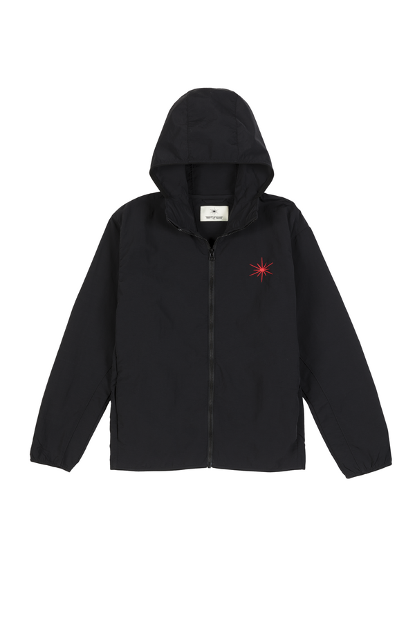 Veste à capuche nylon MUP Noire