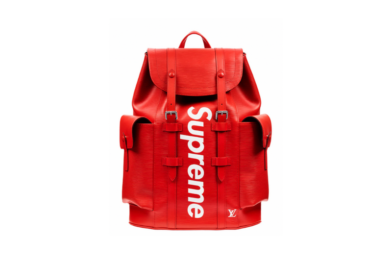 Louis Vuitton x Supreme Christopher Backpack Epi PM Red-Meet Up Paris
