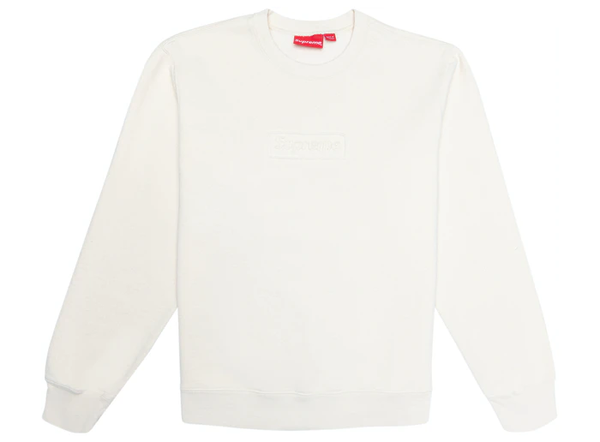 高価値セリー Crewneck suprem Cutout Supreme Logo XL Crewneck Logo ...